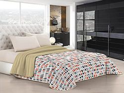 Italian Bed Linen Fantasy Edredón de Verano, Microfibra, Multicolor (Bosquejo), 220x270 cm