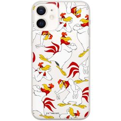 ERT GROUP mobiltelefonfodral för Iphone 12 Mini originalt och officiellt licensierat Looney Tunes mönster Foghorn Leghorn 001 optimalt anpassad till formen på mobiltelefonen, gedeeltelijk transparant