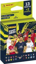 Panini stickers Foot Ligue 1 2021-22 Blister de 13 pochettes + 2 offertes