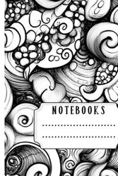 Cute Monster Lined Notebook: Drawing & Sketch Journal: Playful Creature Cover – Ideal for School, Fun Activities & Creative Expression