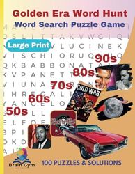 Golden Era Word Hunt, Word Search Puzzle Game book