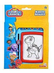 Simba Dino Ranch-Lavagna Magnetica, 16 x 13 cm, a Partire dai 3 Anni, 4006592087678