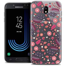 Caseink fodral för Samsung Galaxy J7 2017 J730 (5,5) fodral [Crystal Gel HD vårkollektion design - mjuk - ultratunn - tryckt i Frankrike]