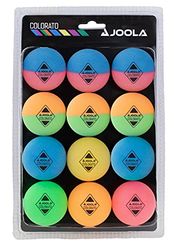 JOOLA Colorato, bolas de ping pong unissexo para adultos, multicoloridas, tamanho único