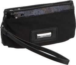 ESPRIT F15041 Fergie - Beauty case da donna, 10 x 20 x 6 cm (larghezza x altezza x profondità), Nero