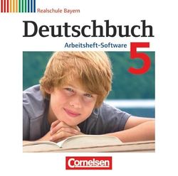 Deutschbuch 5. Jahrgangsstufe. Übungs-CD-ROM zum Arbeitsheft. Realschule Bayern [import allemand]