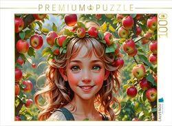 CALVENDO Puzzel met motief uit de kalender Fruitige Elfenzauber | 1000 stukjes legformaat 64 x 48 cm fotopuzzel voor gelukkige uren