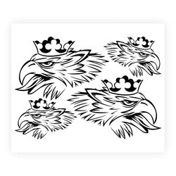 4R Quattroerre.it 1090 Griffin Sticker Set for Scania Truck, Right and Left, Silver, 50 x 35 cm