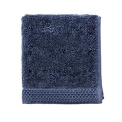 Scalpers Guest Towel NIDUS 30x50 cm 100% Cotton 550GSM Navy Blue Embroidered with Logo Home