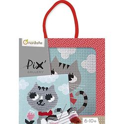 Avenue Mandarine 'Pix' Gallery' Jogo de atividades de costura de gato