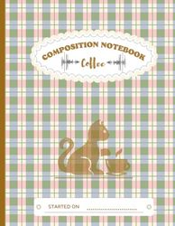 Coffee First, Schemes Later: Funny Work Notebook | Motivational Cover with Funny Quote and colorful design | Great for Office Workers and Caffeine Lovers