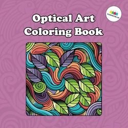 Optical Art Coloring Book