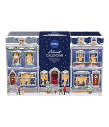 NIVEA Advent Calendar 2023, Women's Gift Set Includes Moisturiser, Face Masks, Lip Balms, Body Cream, Shower Gel, Anti-Perspirant, and More, Skincare Set