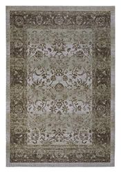 andiamo matta Patina designmatta korta golv matta mönster matta ornament 80 x 150 cm Ljusbrun