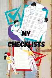 Checklists-Book 6x9": Perfect for ticking off tasks, To-Do Lists, Travel Checklists and much more, with a Table of contents