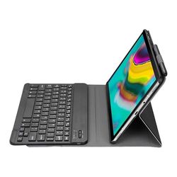 Cool fodral till Samsung Galaxy Tab S5e T720/T725 PU-läder Bluetooth-tangentbord 10,5 tum