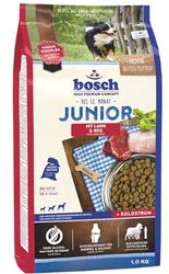 Bosch HPC Junior met lam & rijst | Hondendroogvoer voor het kweken van voedingsrijke puppy's, 1 x 1 kg