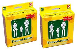 Care Plus iHealth Travel John TravelJohn - pacote de limpeza de campismo