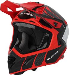 Acerbis Casco X-Track 2206 Negro/Rojo XXL