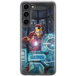 ERT GROUP Funda para teléfono móvil Samsung S23 Plus Original y con Licencia Oficial de Marvel con diseño Iron Man 034 Perfectamente Adaptada a la Forma del teléfono móvil, Funda Hecha de TPU