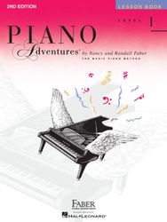 Nancy faber : piano adventures lesson book level 1 - 2nd edition