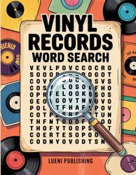 Vinyl Records Word Search: A Retro Puzzle Book for Music Lovers