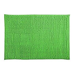 MSV - Tappeto da bagno Oruga 60 x 90 cm, colore: verde, 60 x 90 cm