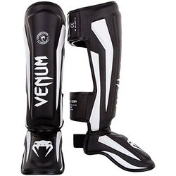 Venum Elite Standup caneleiras, unissexo, preto/branco, tamanho médio