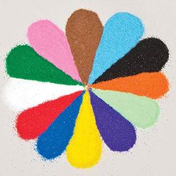 Baker Ross Minisacos de areia coloridos (pack de 12), cores variadas AG211