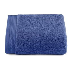 RIZO Top handdoekenset, 1 stuk, badhanddoeken, 100% gekamd katoen, 600 g/m², 70 x 140 cm, blauw