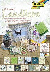 Folia Bloc de papier à motifs