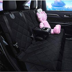 petalage HUDRA Housse de siège de Voiture imperméable et résistante aux Rayures et antidérapante pour Chien - Protection Contre Les Poils d'animaux domestiques et la Boue - Compatible avec accoudoir