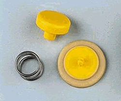 DCC 301/351 - Botón de Descarga para WC (nº 07524-79, 300/400), Color Blanco