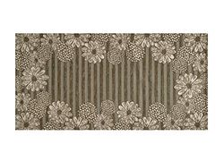 BIANCHERIAWEB Tappeto Passatoia Runner Cucina Retro Antiscivolo Lavabile Fantasia Floreale Disegno Sole Fango by Suardi
