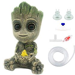 AnxunJim Acquario Groot Air Bubbler Decorazioni Fish Tank Air Stone Set