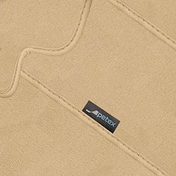PETEX Planet dywanik samochodowy Premium dopasowanie z przodu beżowy 2-częściowy