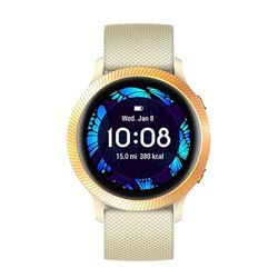 Blackview - R8 - Montre Connectée - Unisexe - Écran LCD Tactile - Moniteur de Fréquence Cardiaque - 25 Modes d'Entraînement - Boîtier en Acier Inoxydable - 10 Jours d'Autonomie - Gris