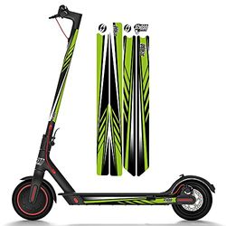 STYLISH SCOOTERS Autocollants Xiaomi M365, Sport Green Vinyle décoratif pour votre trottinette électrique, valable pour tous les modèles (vert)
