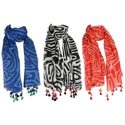 FOULARD ALGODON 100X180 3 SURT.