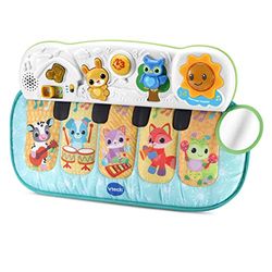 VTech Baby Piano bebé Pataditas Musicales, Juguete de Cuna para bebés +3 Meses, Versión ESP.