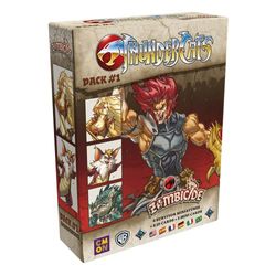 CMON, Zombicide Thundercats Pack 1, Hero Expansion, Connoisseur Game, Dungeon Crawler, 1-6 Players, Ages 14+, 60-120 Minutes, German, Multilingual