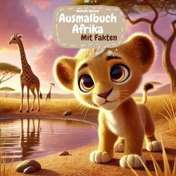 Ausmalbuch Afrika: Mit spannenden Fakten