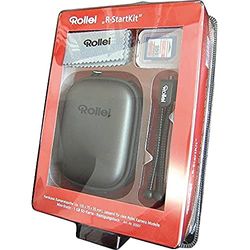 Rollei - Kit de Principiantes (Funda Dura, Tarjeta de Memoria SD 1 GB, Mini-trípode, Rollei-Micro toallita limpiadora) para cámaras compactas