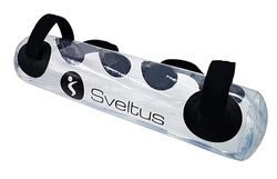 Sveltus Aqua Training Bag voor volwassenen, verstelbaar, 20 kg, transparant