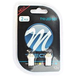 M-Tech LB012 W Blister 2 x W5 W 4 x LED 3 mm 12 V