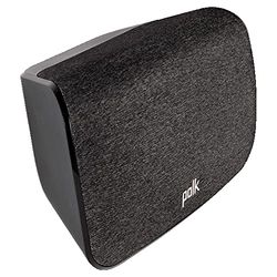 Polk Audio SR2 Haut-Parleur Surround sans Fil, Compatible avec Barre de Son Polk React et MagniFi 2, Installation Facile - Noir