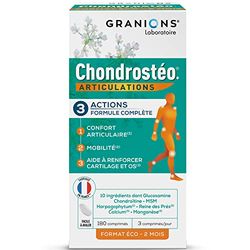 CHONDROSTÉO - Format économique - 2 MOIS - 180 comprimés