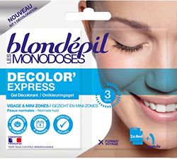 Blondepil Les Monodoses Decolor'Express Gel Décolorant pour Visage