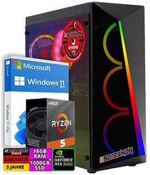 ScreenON - Ryzen 5 5600G - 1TB M.2 - RTX 3050 - GamePC.A40120 - WiFi