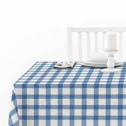 Doge Milano Tovaglia da cucina con stampa digitale, 100% Made in Italy, Tovaglia antiscivolo per sala da pranzo, lavabile e antimacchia, Modello Natale - Roth, cm 140x140
